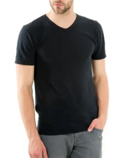 Camiseta Cuello V Algodón Pima
