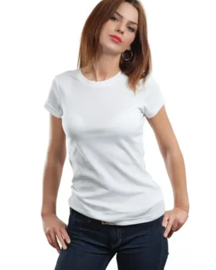 Camiseta Algodón Pima Cuello Redondo